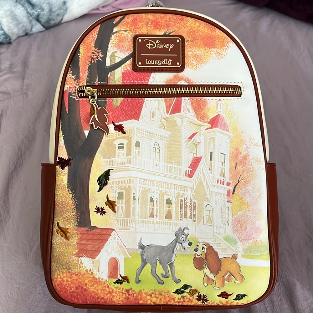 Lady and the Tramp Loungefly backpack